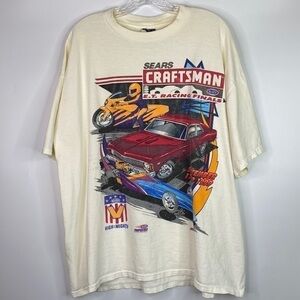 Vintage NHRA Sears Craftsman E.T Racing finals 1999 Tshirt Size XL